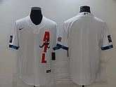 Braves Blank White Nike 2021 MLB All-Star Cool Base Jersey,baseball caps,new era cap wholesale,wholesale hats